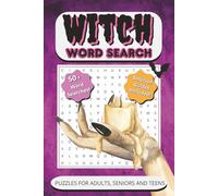 Witch Word Search: Magical Witch Word Search Puzzle Book for Adults and Teens | 6"x9" Compact Size with 55 Enchanting Word Searches Across 110 Pages of Spooky Fun