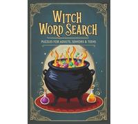 Witch Word Search Puzzle Book: Word Searches with Easy to Read Print about Witchcraft, Fantasy, Halloween and More I 6x9 inches, 110 pages I 50+ Puzzles … Gift for Vacations, Holidays and Free Times
