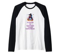 Witchcraft Magic Don't Make Me Spell Kindness Witch Vibe Manche Raglan