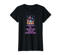 Witchcraft Magic Don't Make Me Spell Kindness Witch Vibe T-Shirt Graphique avec Valeur, Femme, Noir, M