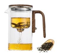 Witchcraft Teapot, Glass Teapot With Strainer, Glass Teapot With Infuser, Magical Teapot, Magic Teapot With Infuser (720ml)