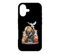 Witchcraft Wicca Coquette Cartoon Skulls Bougies Coeur Roses Coque pour iPhone 17