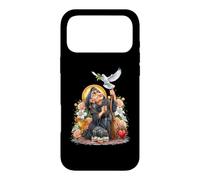 Witchcraft Wicca Coquette Cartoon Skulls Bougies Coeur Roses Coque pour iPhone 17 Pro Max