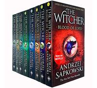 Witcher Series by Andrzej Sapkowski 8 Books Collection Set NETFLIX (The Last Wish, Sword of Destiny, Blood of Elves, Time of Contempt, Baptism of Fire & Seasons of Storm)