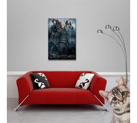Witcher, The - Poster - Connected by Fate + 2 St Posterleisten Kunststoff 62 cm schwarz