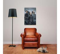 Witcher, The - Poster - Personnages + 2 St Posterleisten Holz 61 cm natur