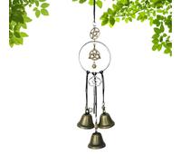 Witches Bells | Rustic Wind Chimes Decor,Witches Bells for Door for Protection | for Halloween Christmas Fall Thanksgiving Porch Wall Kitchen Office Home Tree
