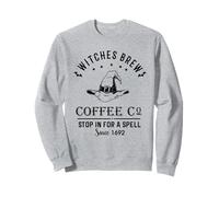 Witches Brew Coffee Co. s'arrête pour Halloween Pendant Un Certain Temps Depuis 1692 Sweatshirt