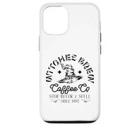 Witches Brew Coffee Co s'arrête pour Un Sort Depuis 1692 Meme Coque pour iPhone 12/12 Pro