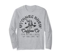 Witches Brew Coffee Co s'arrête pour Un Sort Depuis 1692 Meme Manche Longue