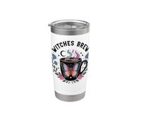 Witches Brew Coffee Cup Witchy Mug Halloween Mom Witch Brew Gobelet isotherme en acier inoxydable double paroi