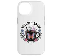 Witches Brew Coffee Cup Witchy Mug Halloween Witch Be Sippin Coque pour iPhone 14