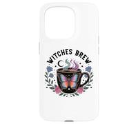 Witches Brew Coffee Cup Witchy Mug Halloween Witch Be Sippin Coque pour iPhone 15 Pro
