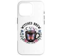 Witches Brew Coffee Cup Witchy Mug Halloween Witch Be Sippin Coque pour iPhone 16 Pro