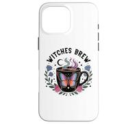 Witches Brew Coffee Cup Witchy Mug Halloween Witch Be Sippin Coque pour iPhone 16 Pro Max