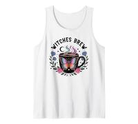 Witches Brew Coffee Cup Witchy Mug Halloween Witch Be Sippin Débardeur