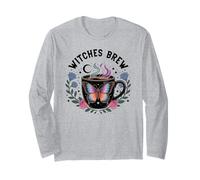 Witches Brew Coffee Cup Witchy Mug Halloween Witch Be Sippin Manche Longue