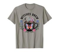 Witches Brew Coffee Cup Witchy Mug Halloween Witch Be Sippin T-Shirt