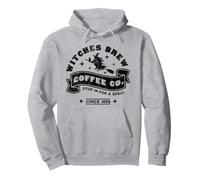 Witches Brew Coffee Salem 1692, sorcière d'halloween Amusante, rétro Sweat à Capuche