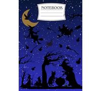 Witches brew Composition notebook by Cubbyhole creations, Halloween inspired, 100 lined sheets for school, work, drawing and more!