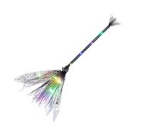 Witches Broom - LED Lights 25.59in Costume Accessories for Halloween Party | Halloween Decor Halloween Broom Stick Decoration for Home, Bar, Holiday, Party, Stage Performance, Gathering, Indoor, Outdoor