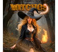 Witches Calendar 2027: Mystical Figures and Moonlit Scenes