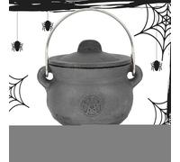 Witches Cauldron - Cauldron Diffuser | Chaudron SorcièRe En CéRamique | Sorcières Caudron | Chaudrons | Chaudron De Bouilloire De Sorcière | Pot Sorciière D'Halloween | Chaudrons En Fonte Avec Couverc