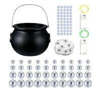 Witches Cauldron Disco Bubbling Light Up Hallowen Which Include Decoration