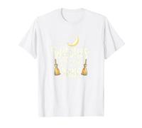 Witches Get Stuff Done Motivation Magique au Clair de Lune T-Shirt, Homme, Blanc, XXL