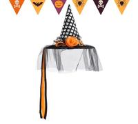 Witches Hats - Women Costume Accessory, Halloween Dress Up, Pointed Witch H