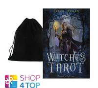 Witches Tarot Cartes Pont Ésotérique Telling Ellen Dugan LLEWELLYN Avec Sac Neuf