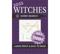 Witches Word Search: Witches Word Search with Easy to Read Print about Witches, Charms, Lore and More | 6x9 inches, 71 pages | 1100+ Words ... Gift for Vacations, Holidays, and Relaxation