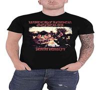Witchfinder General T Shirt Death Penalty Band Logo Mens Black S
