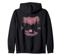 Witchflux Foggy Forest Maison de sorcière esthétique Sweat à Capuche