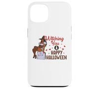Witching You A Happy Halloween RIP Cimetiere Grave Yard Fun Coque pour iPhone 13