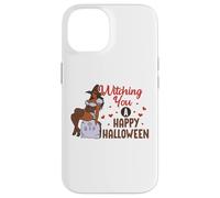 Witching You A Happy Halloween RIP Cimetiere Grave Yard Fun Coque pour iPhone 14