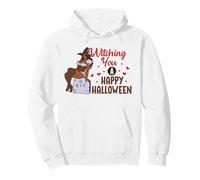 Witching You A Happy Halloween RIP Cimetiere Grave Yard Fun Sweat à Capuche