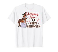 Witching You A Happy Halloween RIP Cimetiere Grave Yard Fun T-Shirt