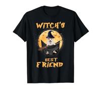 Witch's Best Friend Halloween Corgi Dog Witch in Pocket T-Shirt Graphique avec Valeur