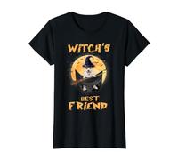 Witch's Best Friend Halloween Corgi Dog Witch in Pocket T-Shirt Graphique avec Valeur