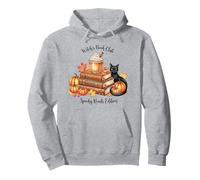 Witch's Book Club Spooky Reads Vibes Halloween Autumn Fall Sweat à Capuche