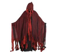 Witch's Cape - Witch's Cape Halloween Costume - 80-170cm Polyester Cap.e with Ghost Motif for Adults Cosplay Masquerade Ball Carnival Festivities at Home or on the Go Stylish Comfortable