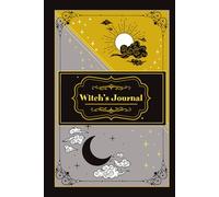 Witch's Journal: Celestial Spell Book for Wiccans & Spiritual People | Gold & Silver Lined Notebook for Witchcraft