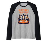 Witchy Book Club Witches Halloween Coffee Lecture Manche Raglan