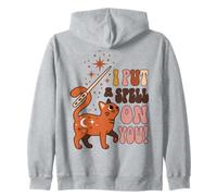 Witchy Cat Saying I Put A Spell on You Celestial Humor Sweat à Capuche