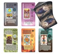 Witchy Cauldron Cartes de Tarot Divinatoire pour Débutants en Français - 78 Cartes avec Significations, Mots-Clés et Guide | Tarot de Voyance Rider-Waite avec Astrologie et Chakra