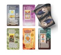 Witchy Cauldron Tarot Cards with Meanings and Guidebook - Anglais