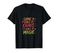 Witchy Chaos Magic Neon Citation Graphic Design T-Shirt