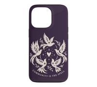 Witchy Community Birds Heart Coven Citation Coque pour iPhone 13 Pro