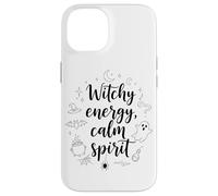Witchy Energy Calm Spirit Mystique Halloween Amant Coque pour iPhone 14